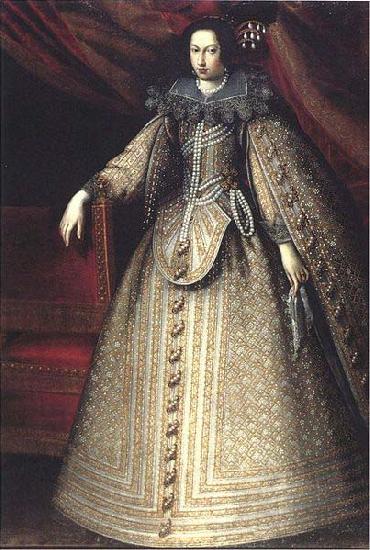 Santo Peranda Portrait of Isabella of Savoy Princess of Modena oil painting image